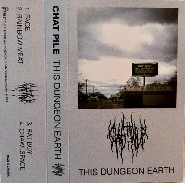 Chat Pile – This Dungeon Earth Mint Color Cassette Tape