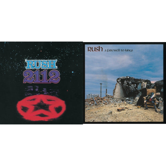 Rush - 2112 (180G) & Farewell To Kings (180G) - LP Vinyl Bundle