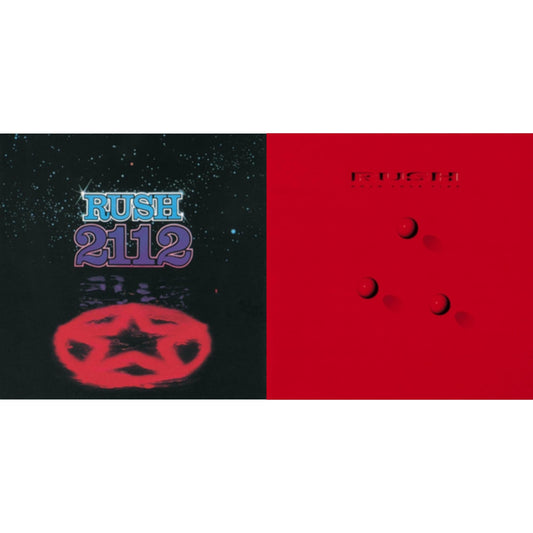 Rush - 2112 (180G) & Hold Your Fire (180G) - LP Vinyl Bundle