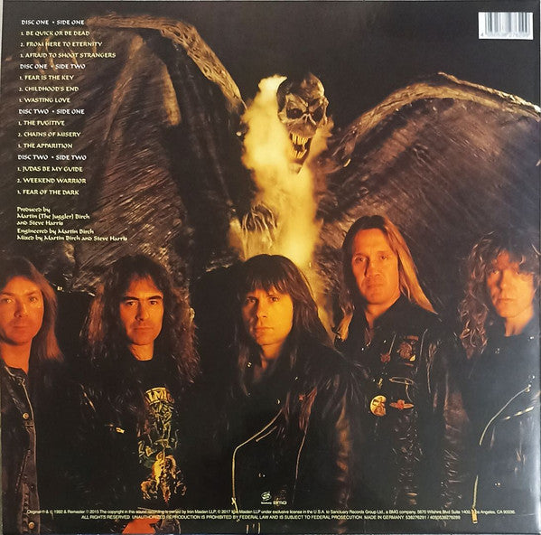 Iron Maiden ‎– Fear Of The Dark [180G] 2x Vinyl LP Record