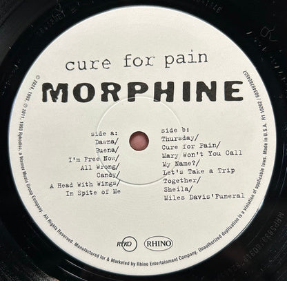 Morphine – Cure For Pain (Remastered) Vinyl LP Record