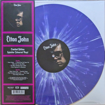 JOHN, ELTON - Elton John (Splatter Color Vinyl) LP Record