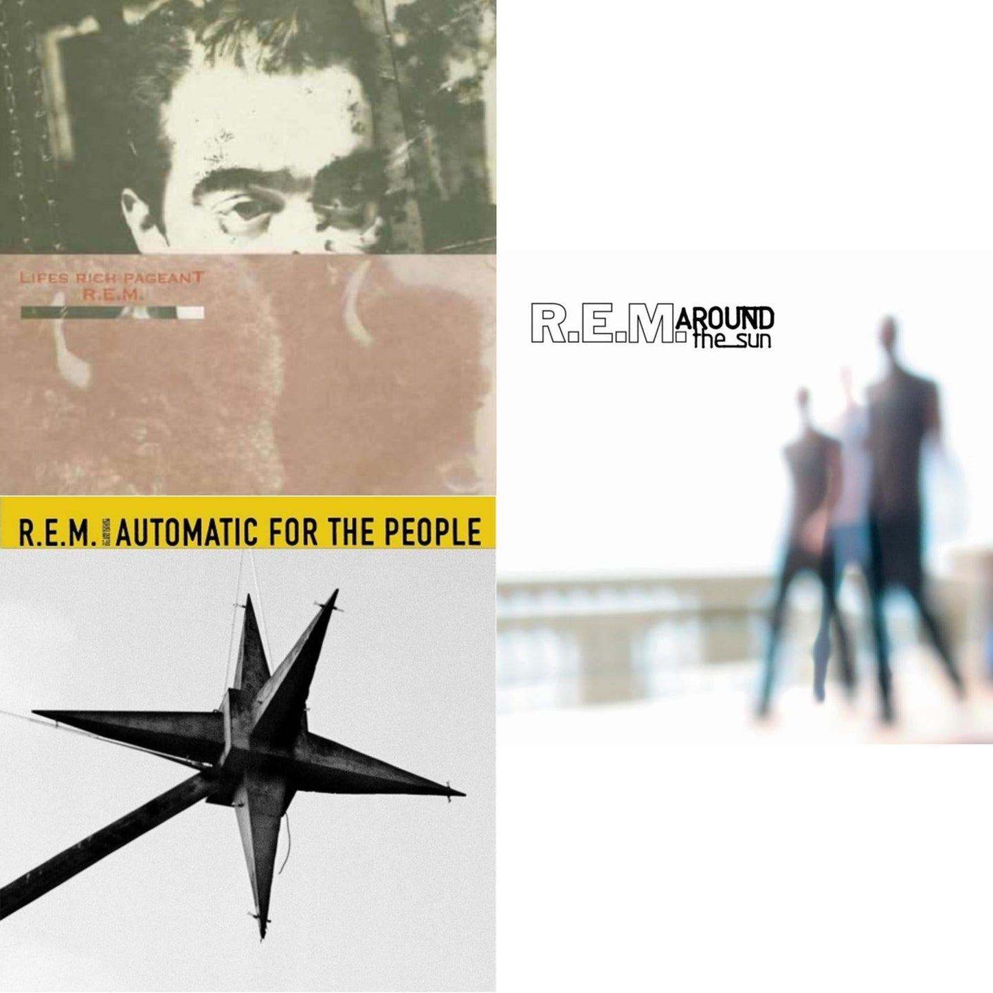 R.E.M. - Lifes Rich Pageant & Automatic For The People (25Th Anniversary Deluxe Edition) & Around The Sun (2LP)
