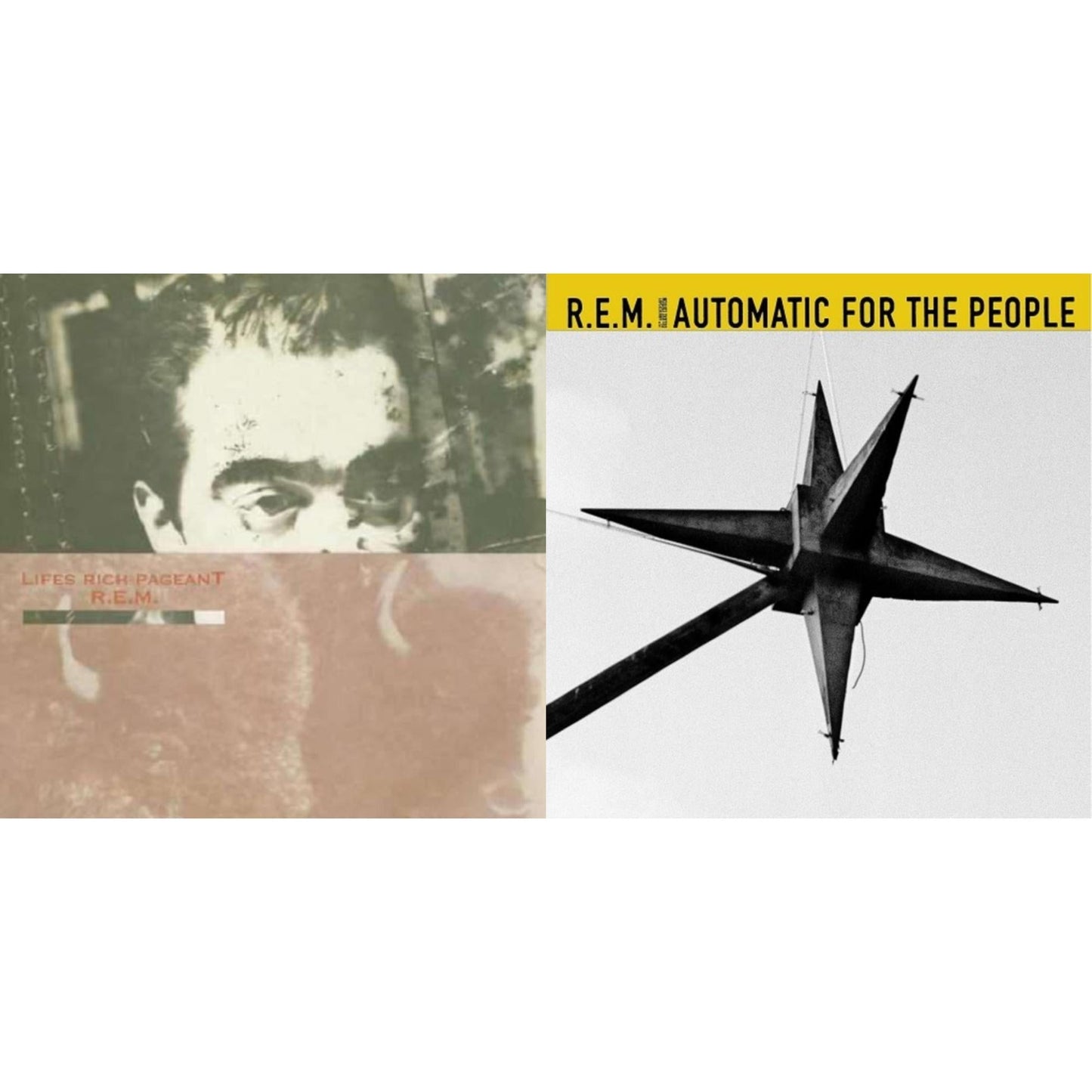R.E.M. - Lifes Rich Pageant & Automatic For The People (25Th Anniversary Deluxe Edition) - LP Vinyl Bundle