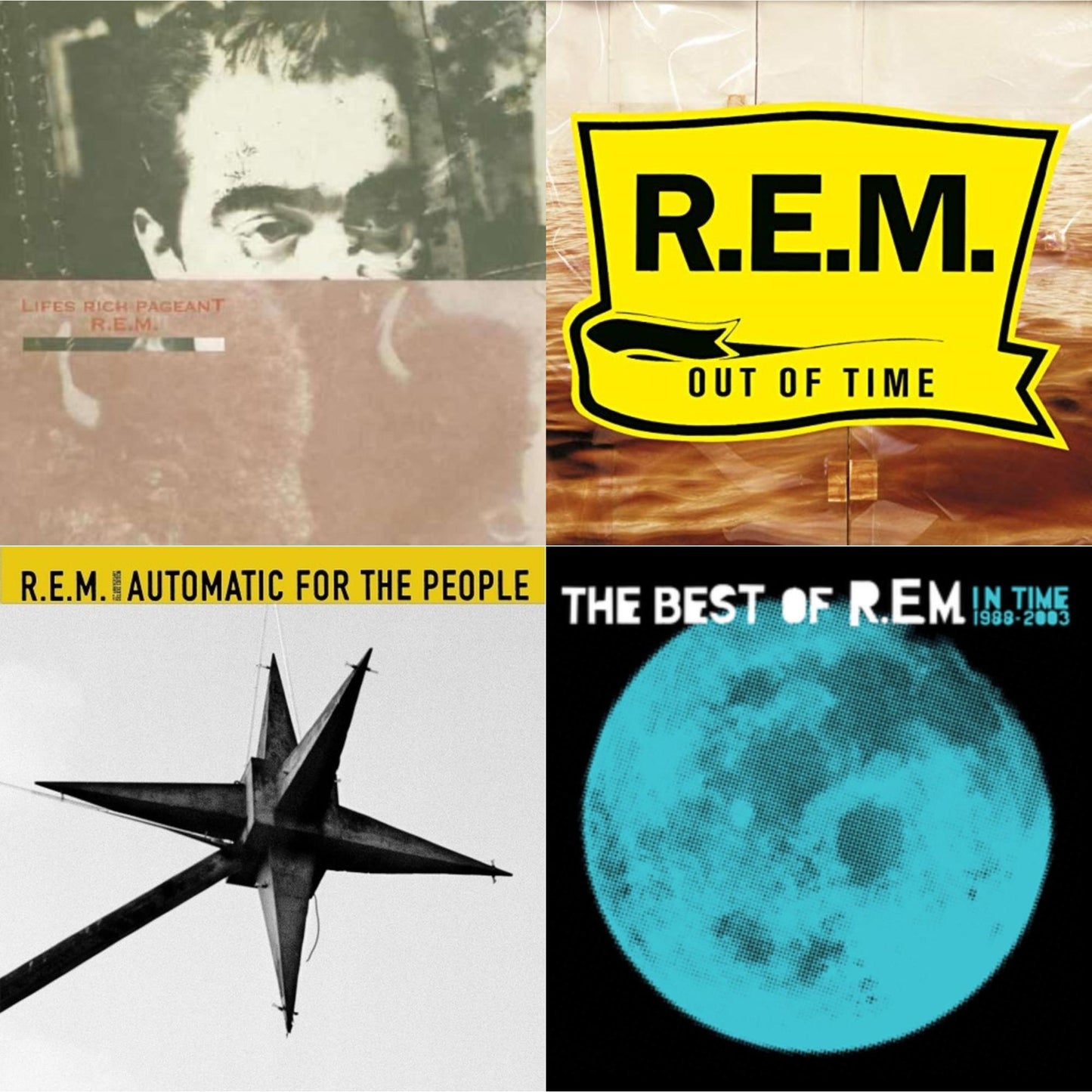 R.E.M. - Lifes Rich Pageant & Out Of Time & Automatic For The People (25Th Anniversary Deluxe Edition) & In Time: The Best Of R.E.M. 1988-2003 (2LP/180G)