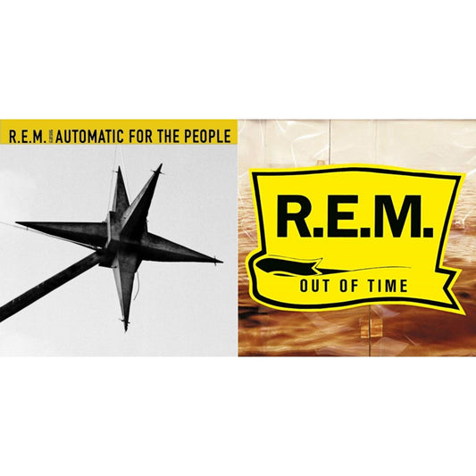 R.E.M. - Out Of Time & Automatic For The People (25Th Anniversary Deluxe Edition) - LP Vinyl Bundle