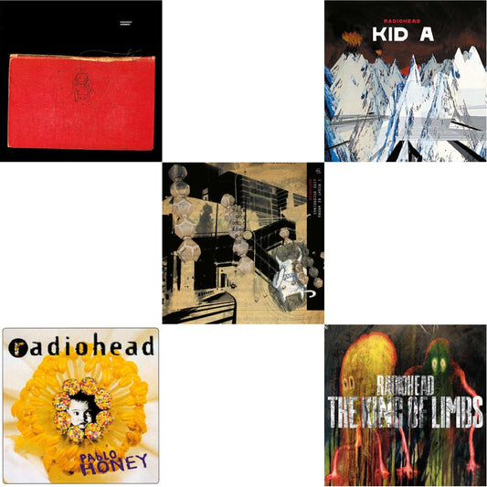 Radiohead - Pablo Honey (180G) & Kid A (2LP/180G) & Amnesiac (2LP/180G) & I Might Be Wrong & King Of Limbs (180G)
