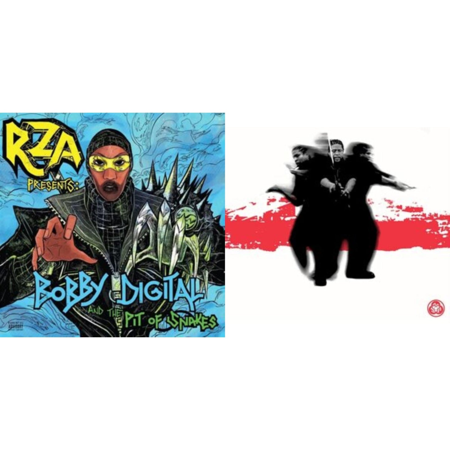 Rza - Bobby Digital & The Pit Of Snakes & Ghost Dog: The Way Of The Samurai (Music From The Motion Picture) - LP Vinyl Bundle