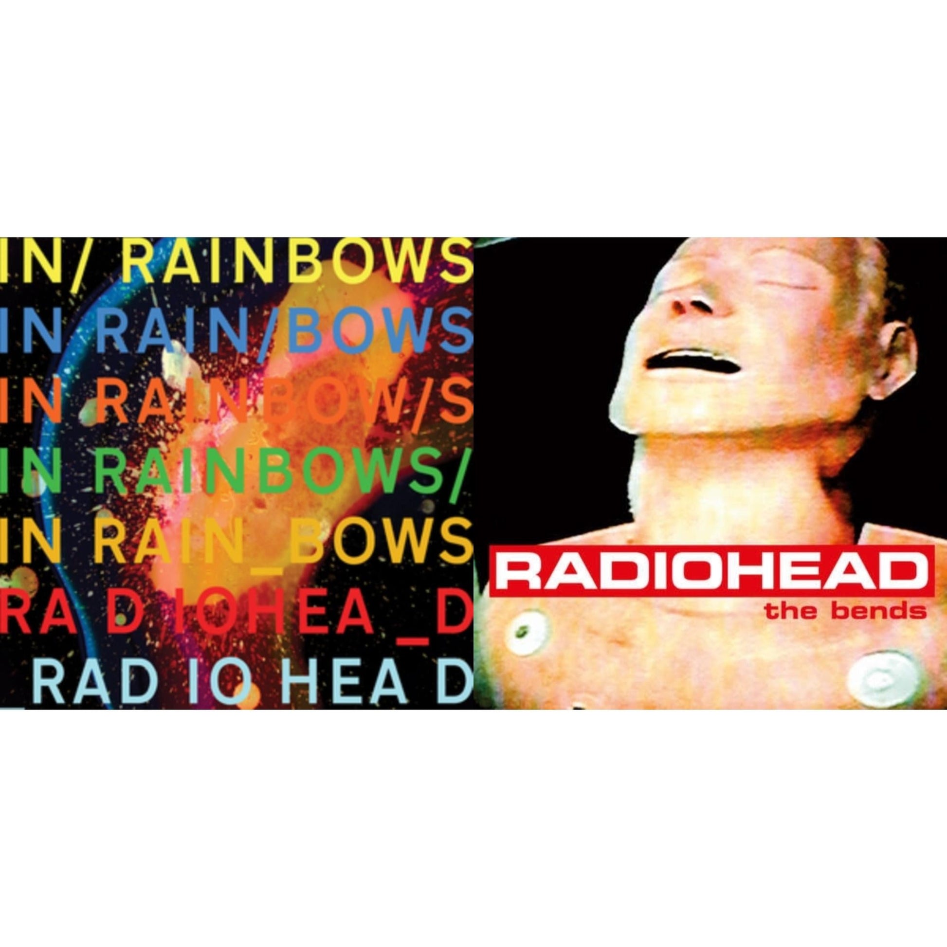 Radiohead - In Rainbows & Bends - CD Bundle