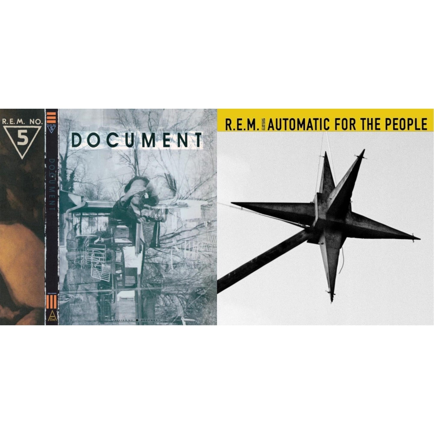 R.E.M. - Document & Automatic For The People (25Th Anniversary Deluxe Edition) - LP Vinyl Bundle