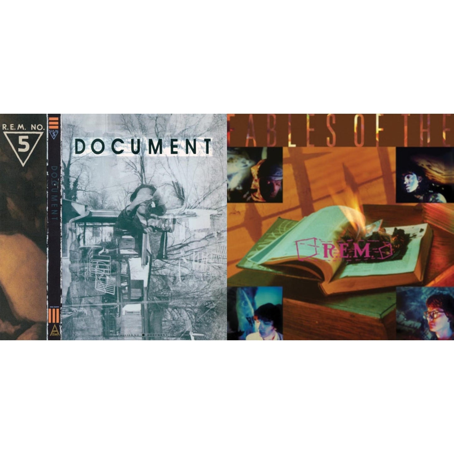R.E.M. - Document & Fables Of The Reconstruction - LP Vinyl Bundle