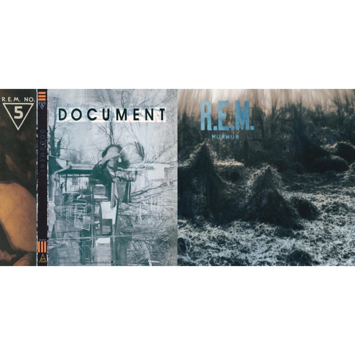 R.E.M. - Document & Murmur - LP Vinyl Bundle