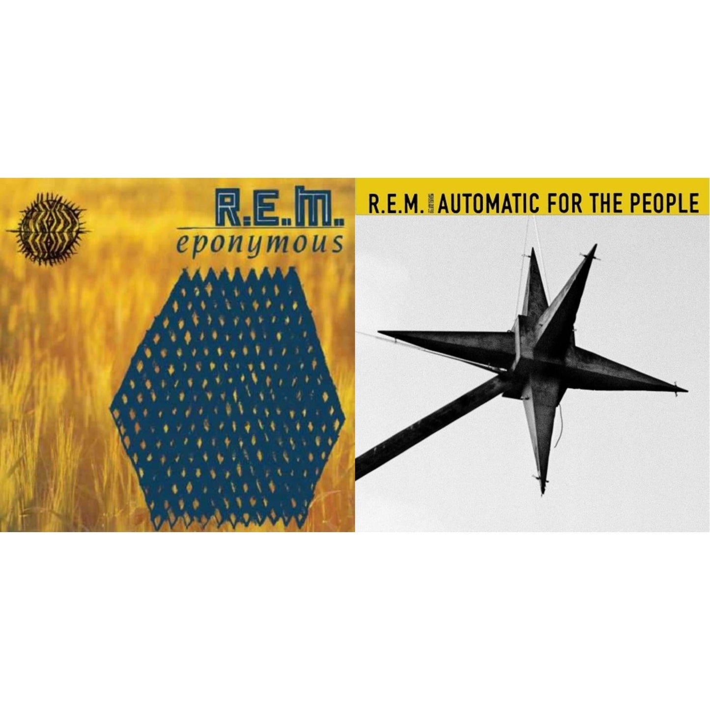R.E.M. - Eponymous & Automatic For The People (25Th Anniversary Deluxe Edition) - LP Vinyl Bundle