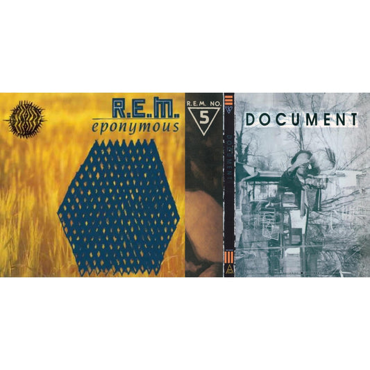 R.E.M. - Document & Eponymous - LP Vinyl Bundle