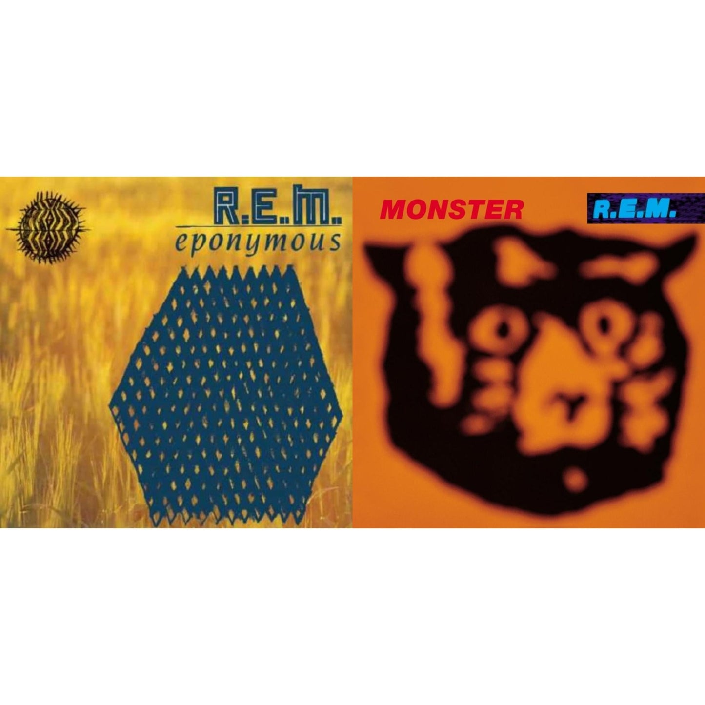 R.E.M. - Eponymous & Monster - LP Vinyl Bundle