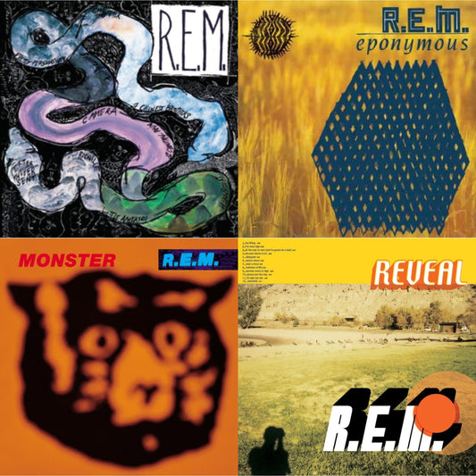 R.E.M. - Reckoning & Eponymous & Monster & Reveal - LP Vinyl Bundle