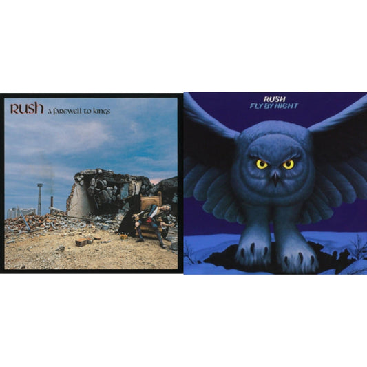 Rush - Fly By Night (180G) & Farewell To Kings (180G) - LP Vinyl Bundle