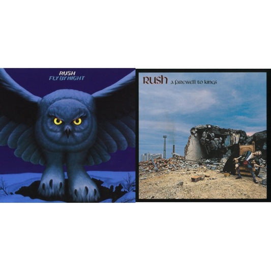 Rush - Fly By Night (180G) & Farewell To Kings (180G) - LP Vinyl Bundle
