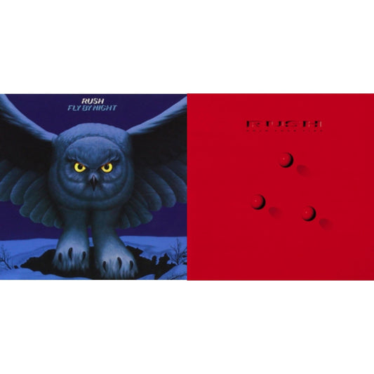 Rush - Fly By Night (180G) & Hold Your Fire (180G) - LP Vinyl Bundle