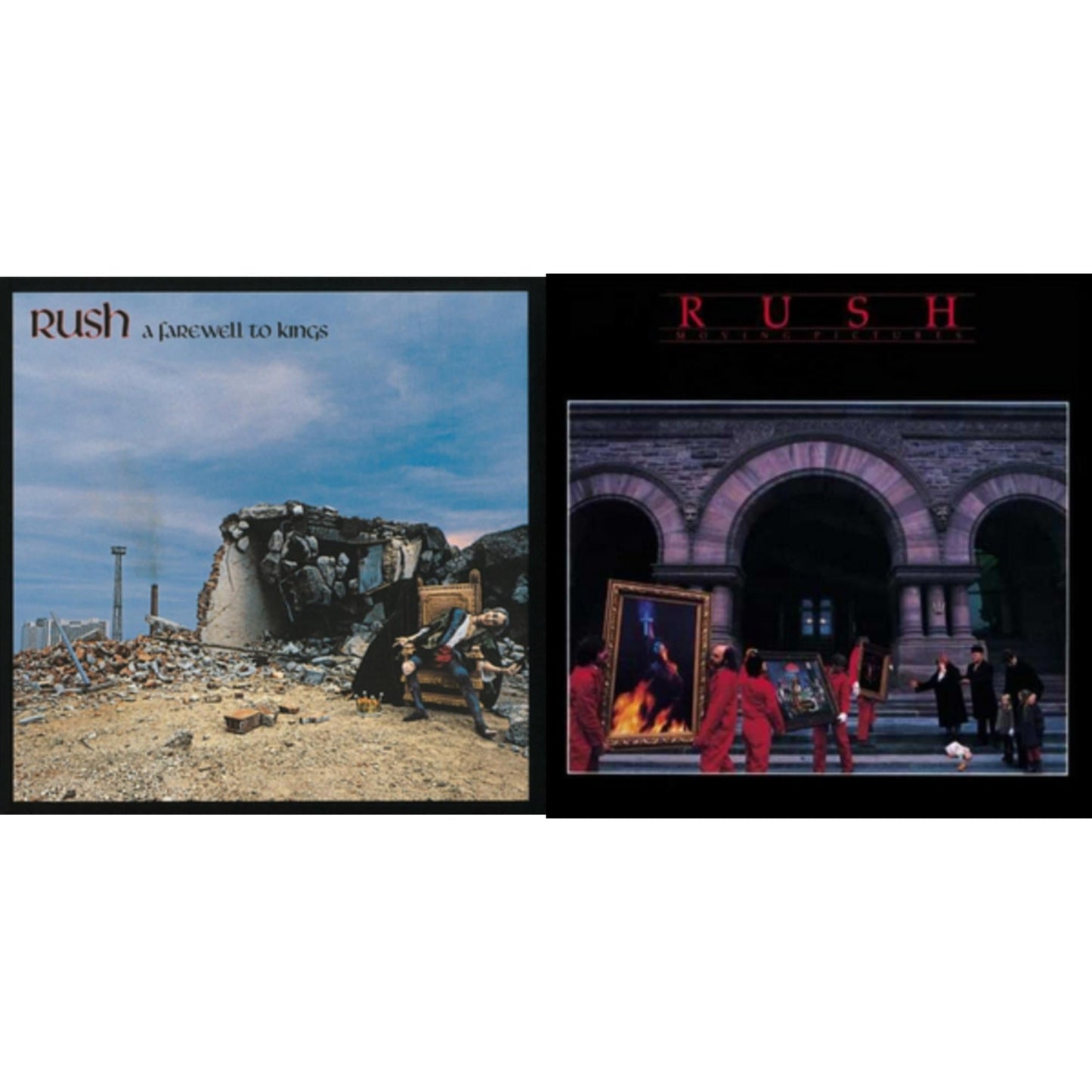 Rush - Farewell To Kings (180G) & Moving Pictures (180G LP Vinyl/Dl Card)