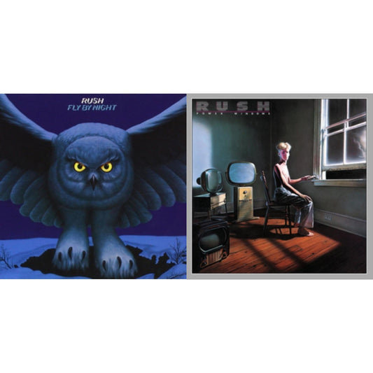 Rush - Fly By Night (180G) & Power Windows (180G) - LP Vinyl Bundle