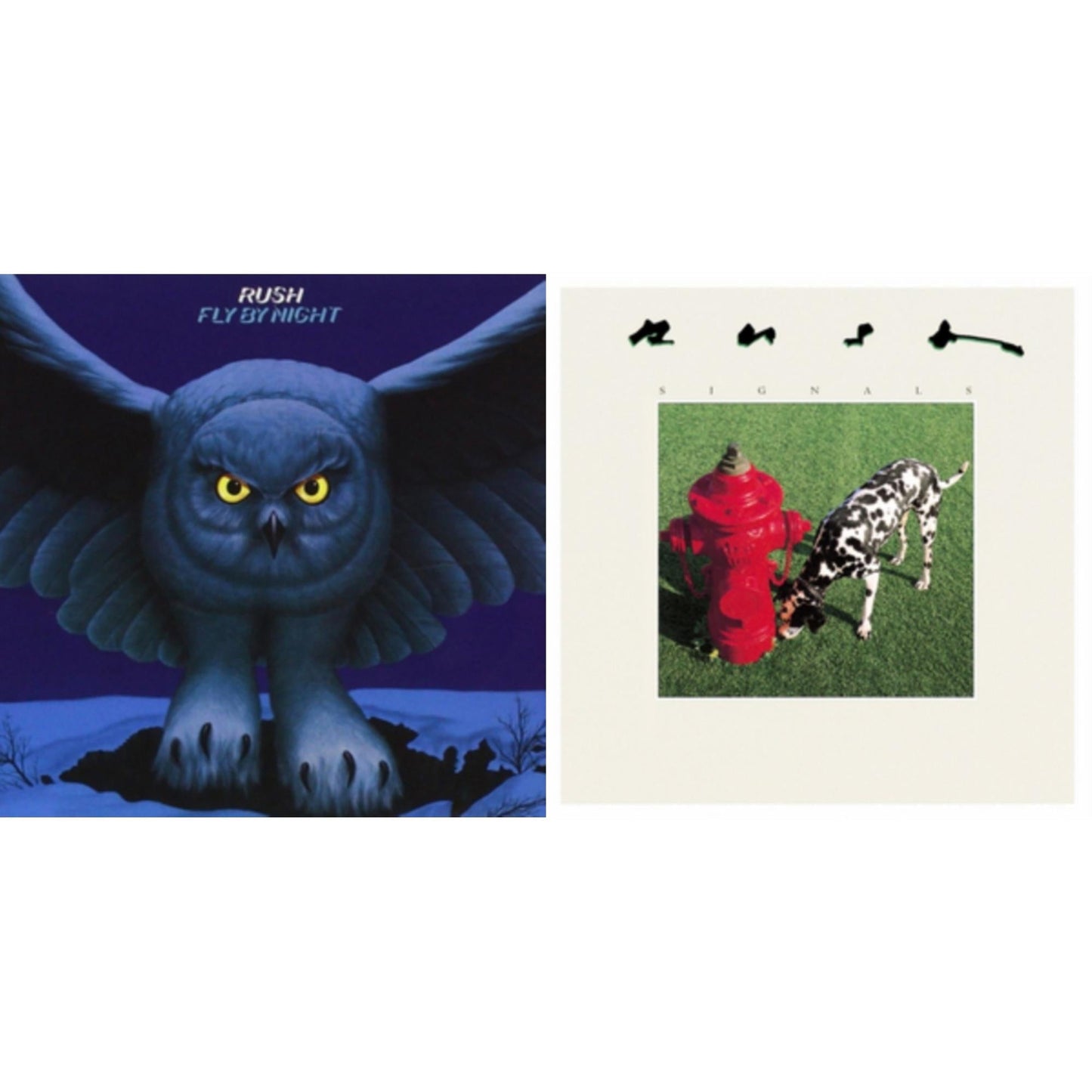 Rush - Fly By Night (180G) & Signals (180G) - LP Vinyl Bundle