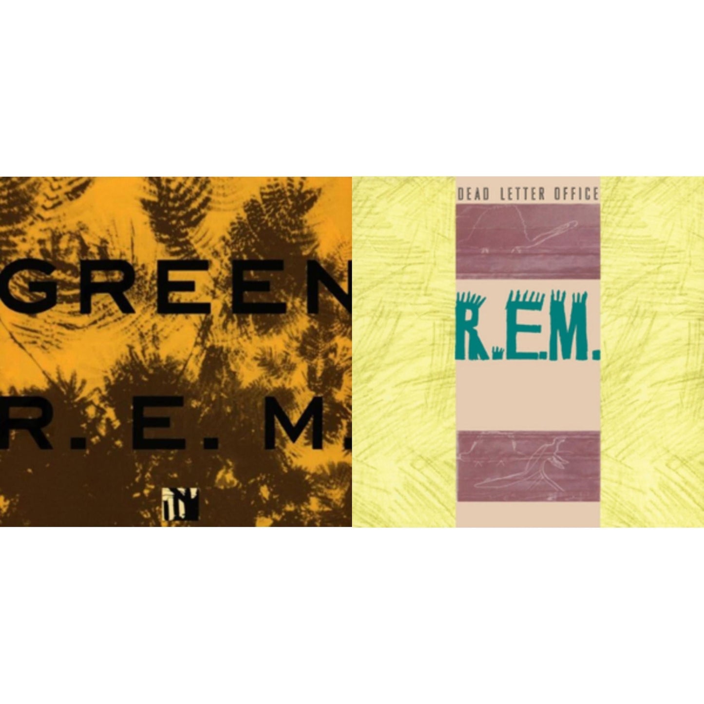 R.E.M. - Green & Dead Letter Office - LP Vinyl Bundle