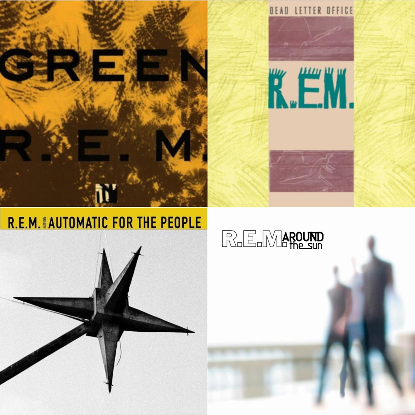 R.E.M. - Green & Dead Letter Office & Automatic For The People (25Th Anniversary Deluxe Edition) & Around The Sun (2LP)