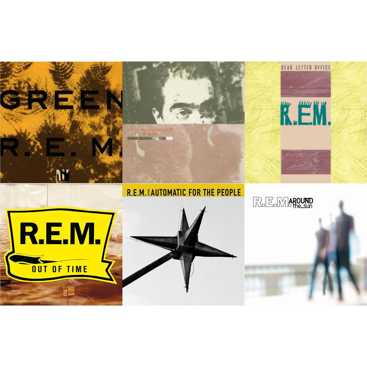R.E.M. - Green & Lifes Rich Pageant & Dead Letter Office & Out Of Time & Automatic For The People (25Th Anniversary Deluxe Edition) & Around The Sun (2LP)