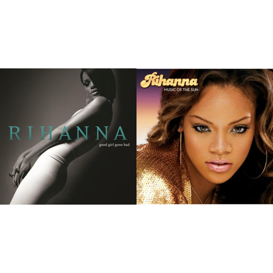 Rihanna - Good Girl Gone Bad & Music Of The Sun - LP Vinyl Bundle