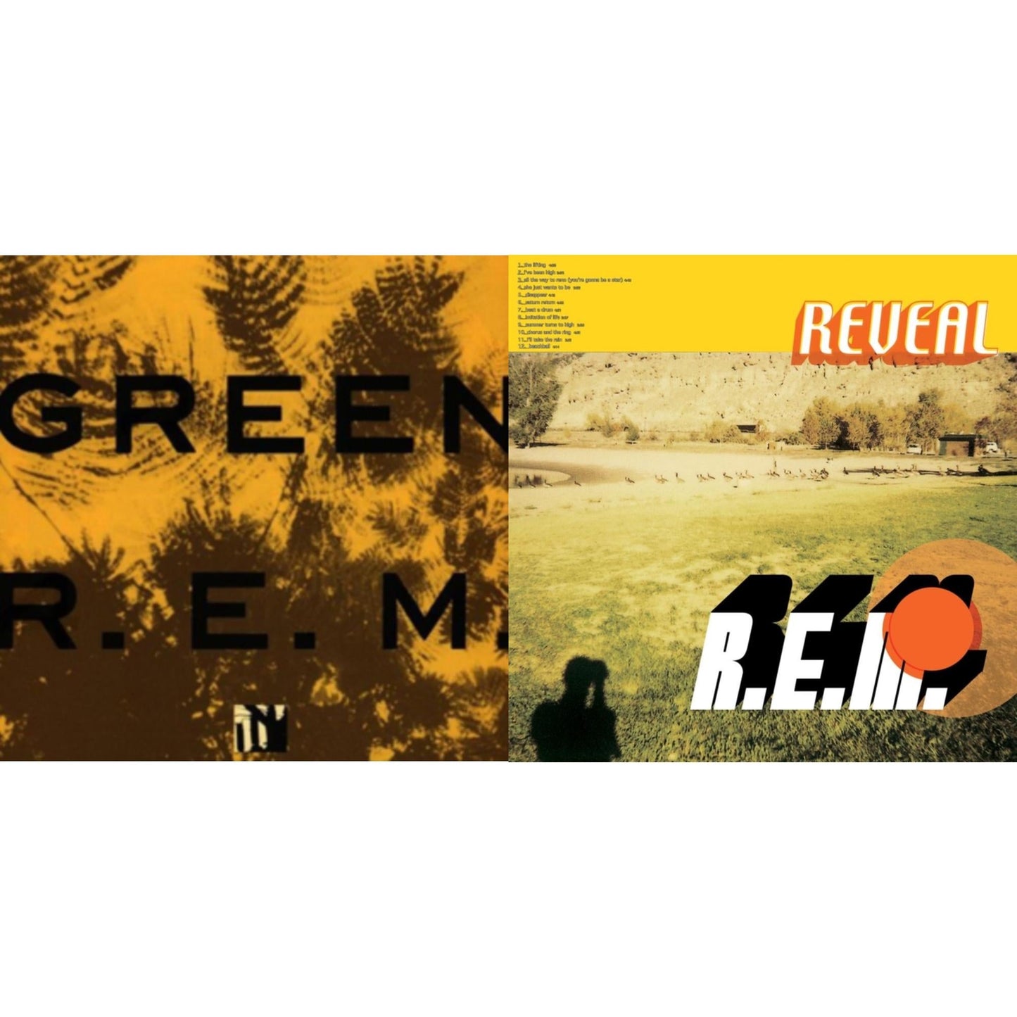 R.E.M. - Green & Reveal - LP Vinyl Bundle