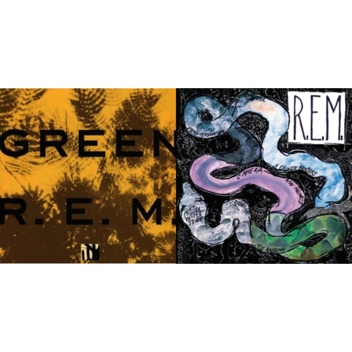 R.E.M. - Green & Reckoning - LP Vinyl Bundle