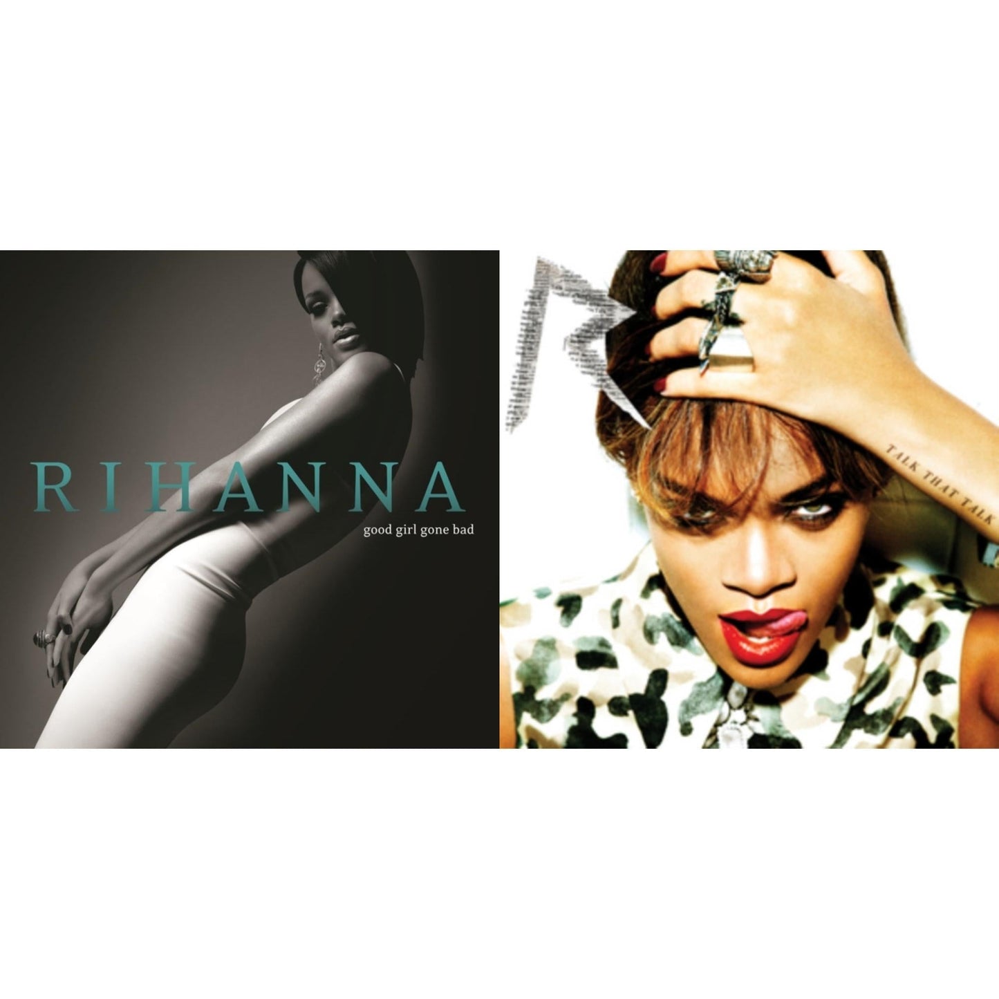 Rihanna - Good Girl Gone Bad & Talk That Talk - LP Vinyl Bundle