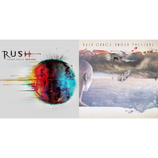 Rush - Vapor Trails (Remixed) & Grace Under Pressure (180G) - LP Vinyl Bundle