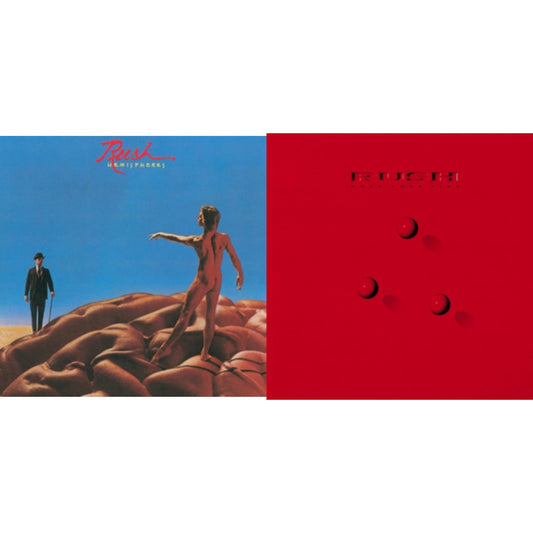Rush - Hemispheres (180G) & Hold Your Fire (180G) - LP Vinyl Bundle