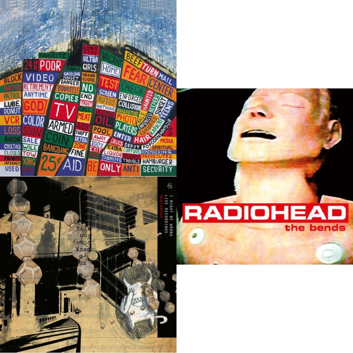 Radiohead - Bends (180G) & I Might Be Wrong & Hail To The Thief (2LP/45 RPM/180G)