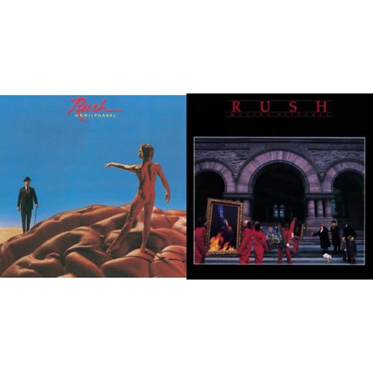Rush - Hemispheres (180G) & Moving Pictures (180G LP Vinyl/Dl Card)