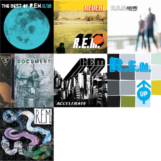 R.E.M. - Document & Reckoning & In Time: The Best Of R.E.M. 1988-2003 (2LP/180G) & Up (25Th Anniversary) (Deluxe Edition) (2LP) & Reveal & Around The Sun (2LP) & Accelerate
