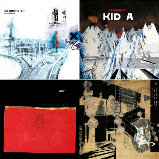 Radiohead - Ok Computer (2LP/180G) & Kid A (2LP/180G) & Amnesiac (2LP/180G) & I Might Be Wrong