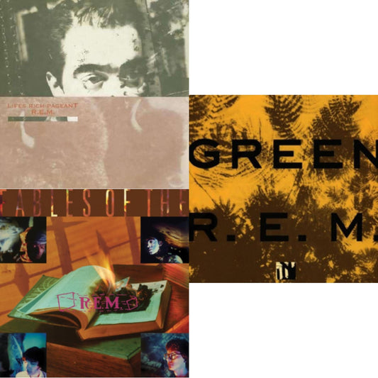 R.E.M. - Green & Fables Of The Reconstruction & Lifes Rich Pageant - LP Vinyl Bundle