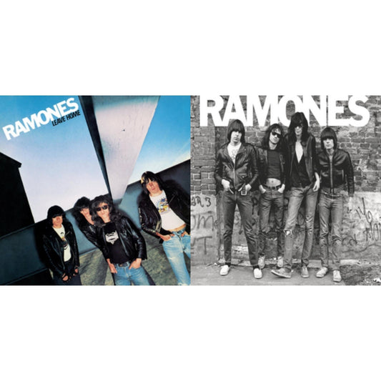 Ramones - Ramones (Remastered) & Leave Home (Remastered) - LP Vinyl Bundle