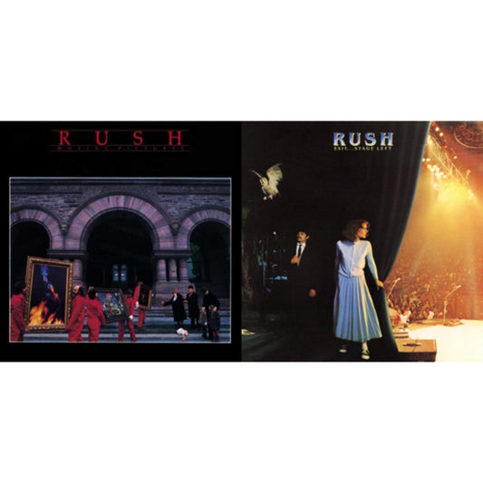 Rush - Moving Pictures (180G LP Vinyl/Dl Card) & Exit Stage Left (180G)