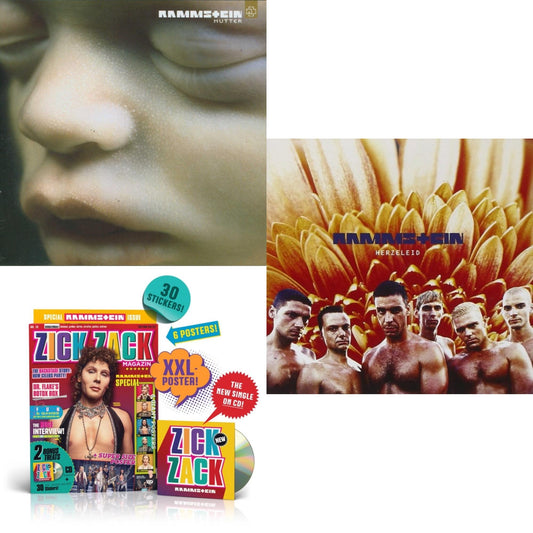 Rammstein - Mutter & Zick Zack (CD/Magazine) & Herzeleid