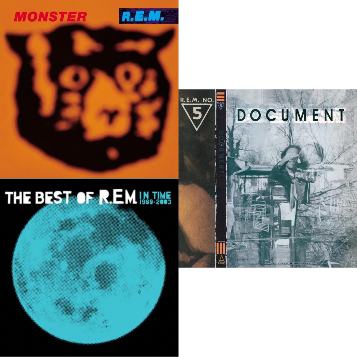 R.E.M. - Document & In Time: The Best Of R.E.M. 1988-2003 (2LP/180G) & Monster