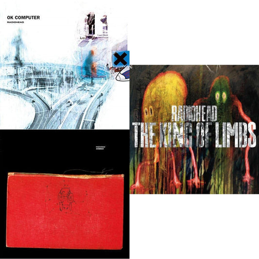 Radiohead - Ok Computer (2LP/180G) & Amnesiac (2LP/180G) & King Of Limbs (180G)