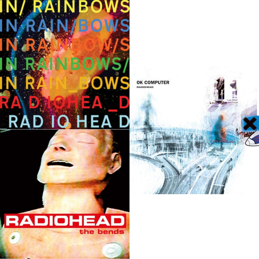 Radiohead - In Rainbows & Bends & Ok Computer - CD Bundle