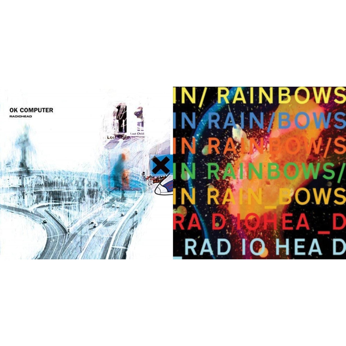 Radiohead - In Rainbows (180G) & Ok Computer (2LP/180G)