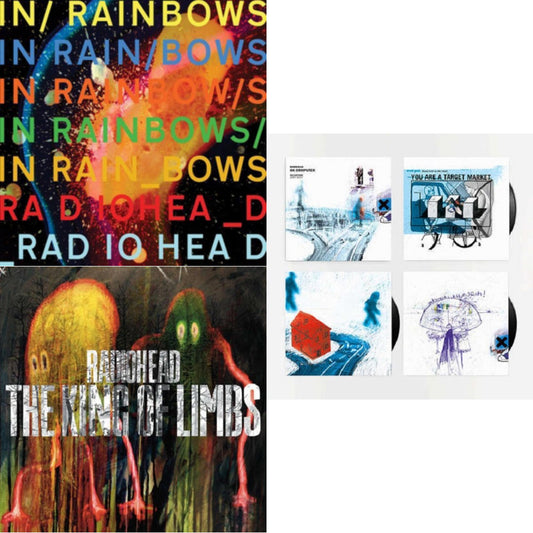 Radiohead - In Rainbows (180G) & King Of Limbs (180G) & Ok Computer Oknotok (3LP/180G)