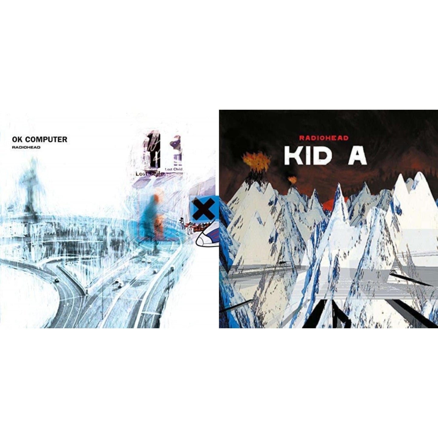 Radiohead - Ok Computer (2LP/180G) & Kid A (2LP/180G)