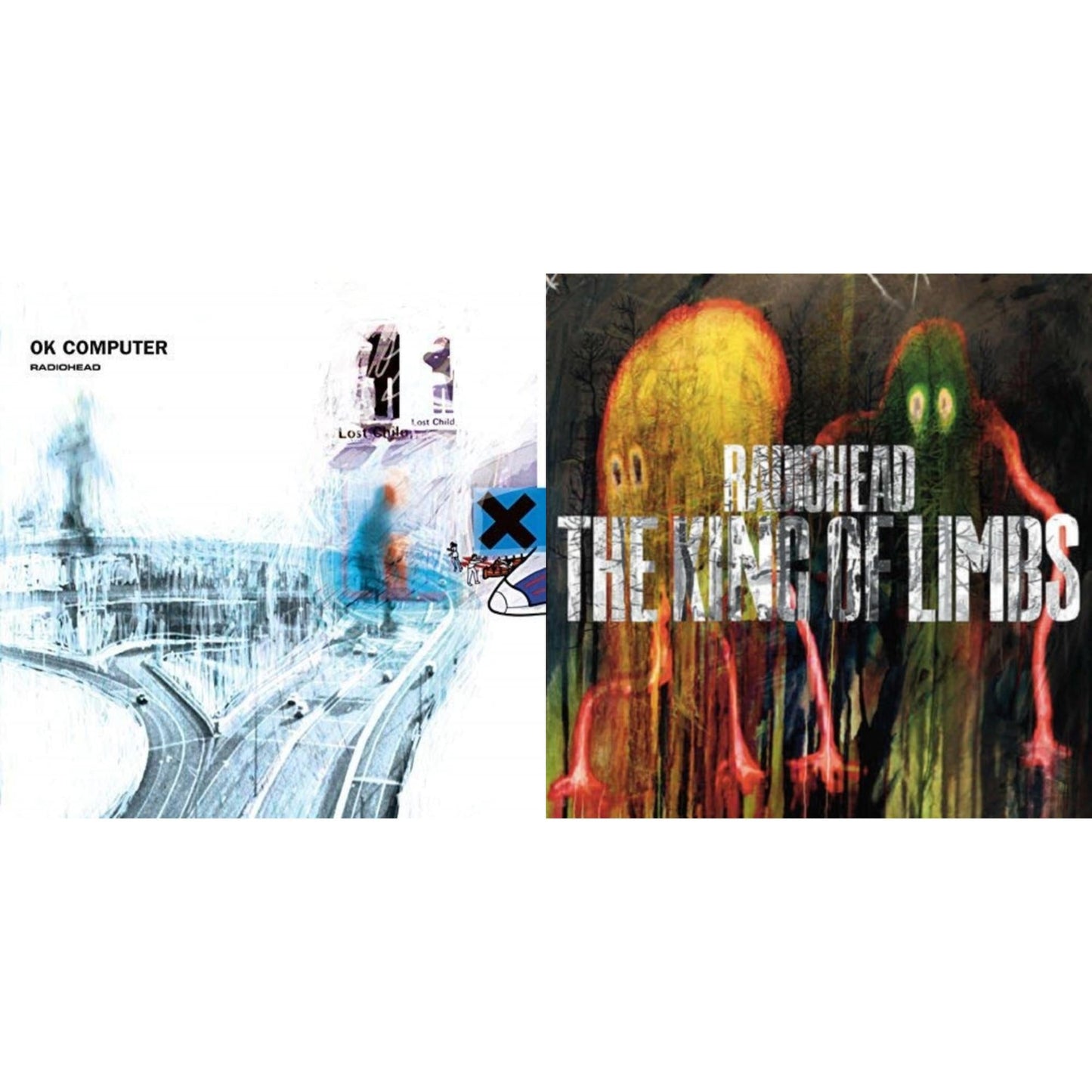 Radiohead - Ok Computer (2LP/180G) & King Of Limbs (180G)